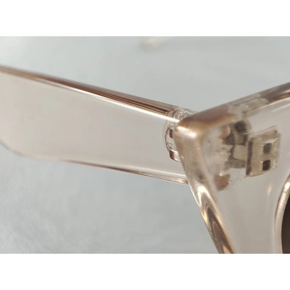 SOJOS SJ2115 C3 MZ Transparent Peach Cat Eye‎ Sunglasses 54-29-139 UV400 Women